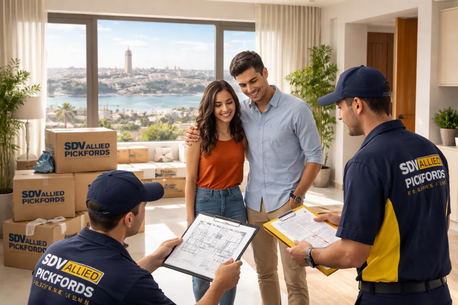simplifiez vos achats immobiliers à rabat grâce aux services professionnels de déménagement international de sdv et allied pickfords au maroc, pour un transfert efficace et sans stress.